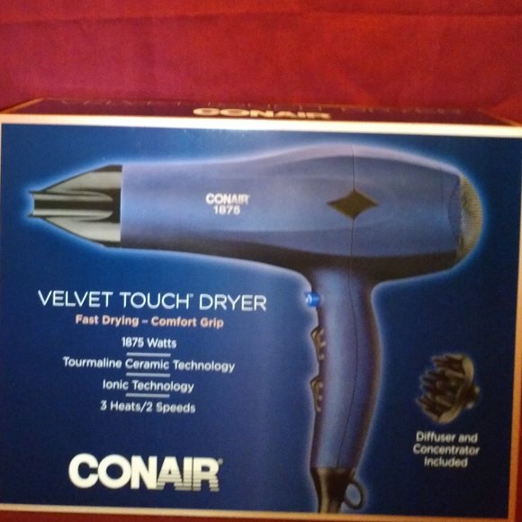 Conair Hair Dryer Soft Met 1875 Watt Styler - Picture 2 of 10